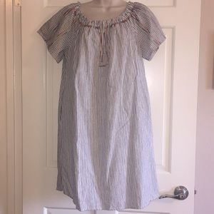Cotton dress. Nearly new. Worn once!